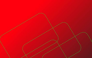 Kırmızı gradyan minimal çizgiler tasarımı kapsar. Geometrik arkaplan. Vektör çizimi. Vektör İllüstrasyonu