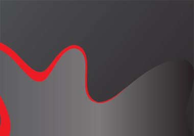 Pürüzsüz şekilli soyut dalga dokusu, modern tasarım, dijital sanat ve yaratıcı projeler için mükemmel.