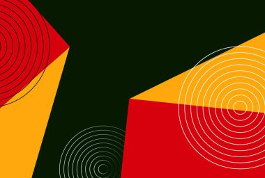 Modern tasarım estetiğinde çizgi şekilli soyut geometrik arkaplan. Minimalist deseni barındıran modern bir soyut geometrik arkaplan