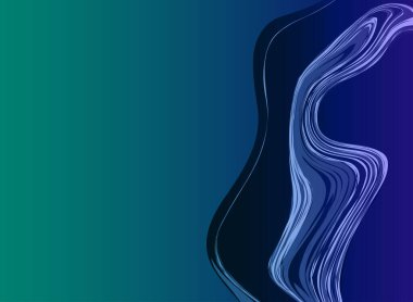 Geometrik şekilli ve parlak efektli vektör illüstrasyonlu soyut modern mavi arkaplan. İş kıyafeti, poster, sosyal afiş, web sayfası, iniş sayfası, kurumsal, afiş