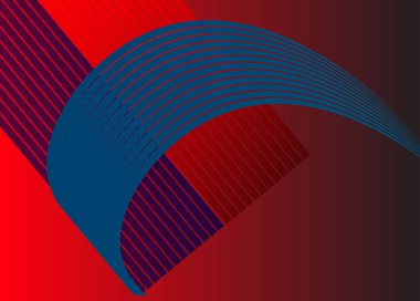 Renkli minimal çizgiler tasarımı kapsıyor. Geometrik arkaplan. Vektör çizimi. Vektör İllüstrasyonu