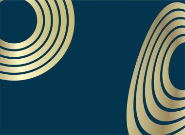 Altın ve siyah çizgilerle soyut arkaplan