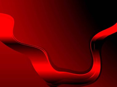 soyut arkaplan, kırmızı dalga tasarım duvar kağıdı, vektör