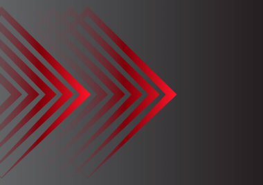 Kırmızı çizgileri olan gelecekçi soyut arkaplan