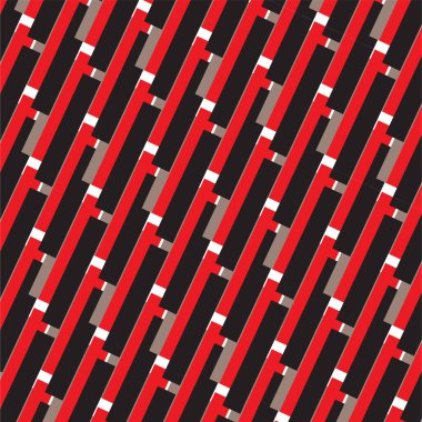 Çapraz çizgiler ve şekillerle soyut geometrik arka plan. Şekil Vektör illüstrasyonu