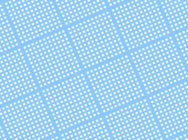 Argyle vektör mavi desen. Lekeli beyaz çizgili açık mavi. Kumaş, tekstil, erkek giysileri ve ambalaj kağıdı için kusursuz geometrik mavi arka plan. afiş, poster tasarımı