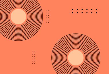 vektör elementleri ile modern minimalist çizgilerin arkaplanı geometrik şekiller.