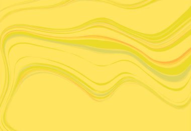 Geometrik şekilli soyut sarı desenli arkaplan Vektör çizimi düz stil.