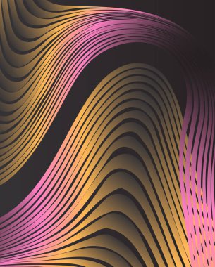 Çağdaş minimalist çizgilerin arkaplanı Geometrik şekiller ve tebrik kartı tasarımı için vektör elementleri