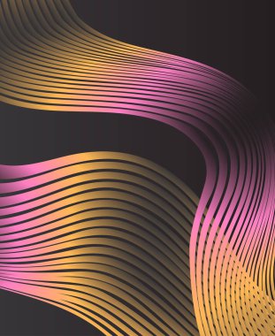 Satır desenli renkli arkaplan