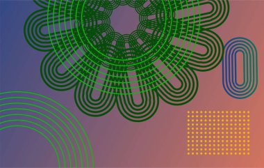 Soyut geometrik şekiller renkli desen arkaplanı. Kitap sayfası, resim, baskı, mobil arka plan, kitap, kapak, ekran koruyucuları, web sayfası için desenli modern tasarım kullanımına sahip zarif renk tasarımı,