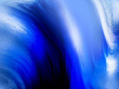 Akışkan mavi tonlara ve zarif çizgilere sahip dijital sanat eserleri, barış ve hareketi uyum içinde iletiyor. Arka planlar, modern tasarım projeleri ya da sakin ve dingin estetikler için mükemmel..