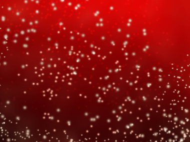 Dinamik noktalı desenler ve ışık çizgileri içeren canlı, soyut kırmızı bir zemin. Yaratıcı, teknolojik veya sanatsal kavramlar için ideal,