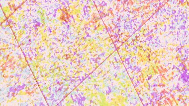 Soyut renkli, yumuşak, sanatsal doku arka planı. Renkler, yumuşak şekiller, desen tasarımı