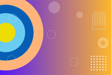 Soyut yaratıcı defter kapağı şablon tasarımı. Geometrik şablon arka planı, vektör soyut şekilleri ve çizgiler kapaklar, kataloglar, posterler tasarımı için sanat