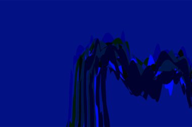 Geometrik şekilli soyut mavi arkaplan. Düz stil ile vektör illüstrasyonu... poster, kart, afiş, el ilanı için tasarım ögesi.