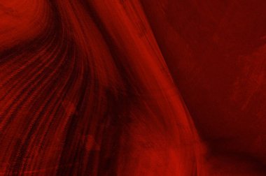 Soyut kırmızı yumuşak sanatsal doku arka planı. Renkler, yumuşak şekiller, desen tasarımı