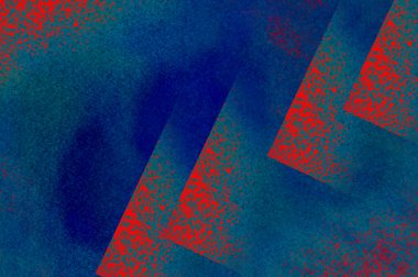 Soyut mavi, yumuşak, sanatsal bir arkaplan. Renkler, yumuşak şekiller, desen tasarımı