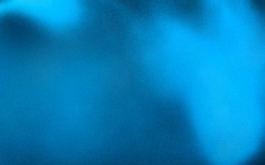 Yumuşak taneli dokuma üzerine soyut mavi parıldayan şekil koyu renk zemin, soyut mavi yumuşak grunge bayrağı, dinamik yumuşak ses dokusu poster arka planı