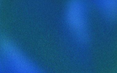 Yumuşak taneli dokuma üzerine soyut mavi parıldayan şekil koyu renk zemin, soyut mavi yumuşak grunge bayrağı, dinamik yumuşak ses dokusu poster arka planı