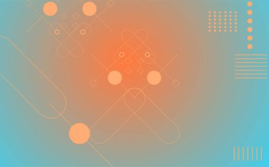 Abstract colors geometric elements ,shapes and circle design for web page, banner, art, banner, poster.