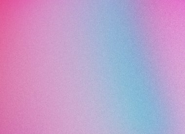 Soyut kırmızı mavi gradyan yumuşak tahıl gürültüsü arka planıyla bulanıklaştı. Renkli gürültülü yumuşak doku parlayan arkaplan, retro afiş, reklamlar, duvar kağıdı poster kapağı tasarımı