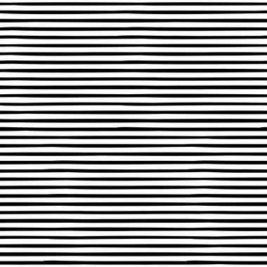 Grunge soyut, kusursuz arkaplan desen koleksiyonu. Vector siyah ve beyaz sanat arkaplan çizimi. El çizimi, yatay fırça çizgileri. Paket kağıdı, tekstil tasarımı