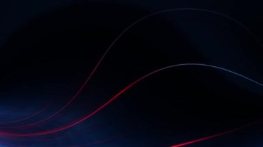 Mavi iplik en basit klasik dalgalı hava sahası animasyonu