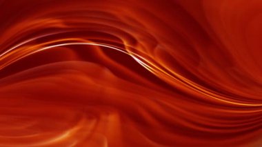 Güzel alevler animasyonu, sarı soyut neonlar