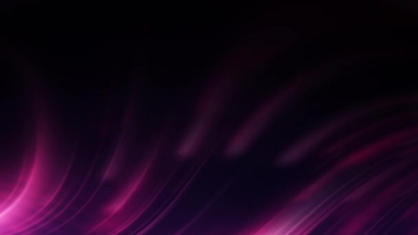 Простір Світяться Фіолетові Іскри Рух Фону — стокове відео