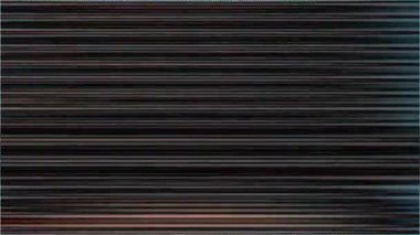 VHS Analog Özet Dijital Animasyonu. Eski televizyon. Arıza Hatası Görüntü Hasarı