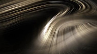 Güzel kıvrımlı çelik teller rastgele hareket ediyor.