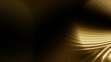 Soyut altın yelpaze bıçağı animasyonu