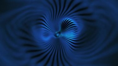 Mavi hareketli spiral arkaplan canlandırması