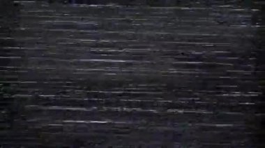 Siyah arka planda eski arızalar ve parazit sesleri. TV Gürültüsü Görüntüsü
