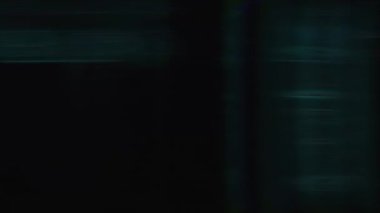 VHS Analog Özet Dijital Animasyonu. Eski televizyon. Arıza Hatası Video Hasarı. Sinyal sesi. Sistem hatası