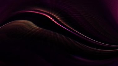Renkli dalgalı ince neon yansıtıcı ışıklar animasyonu