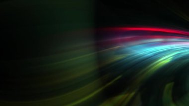 Soyut çok renkli kuyruk, koyu arkaplan