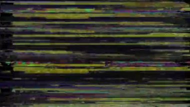 Siyah arka planda eski arızalar ve parazit sesleri. TV Gürültüsü Görüntüsü