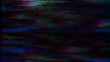 Siyah arka planda eski arızalar ve parazit sesleri. TV Gürültüsü Görüntüsü