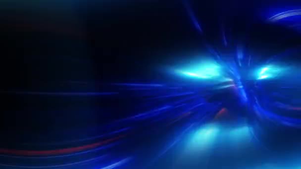 Veloce Illuminazione Multicolore Luci Animazione Astratta — Video Stock