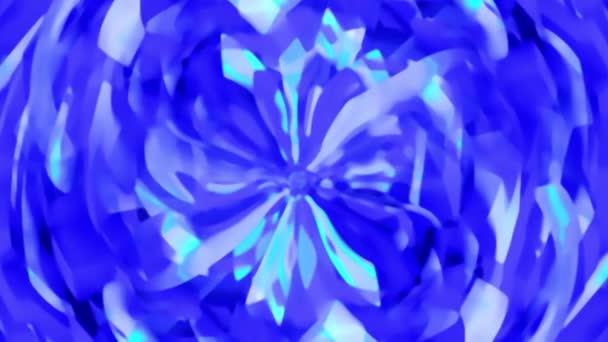 Зодіак Анімовані Барвисті Живі Шпалери Орігамі Петля Фони — стокове відео
