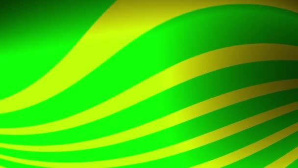 Αφηρημένες Κίτρινες Και Πράσινες Ρίγες — Αρχείο Βίντεο