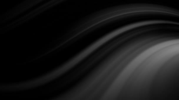 Черно Белое Фото Волны Света Выплескивающейся Наружу — стоковое видео