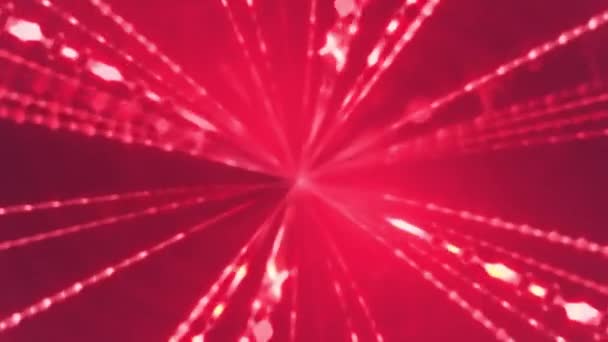 旋转的红星背景动画镜头 — 图库视频影像