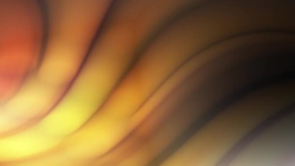 Темно Желтые Извилистые Полосы Черными Полосами Между Ними Эффекте Свуса — стоковое видео