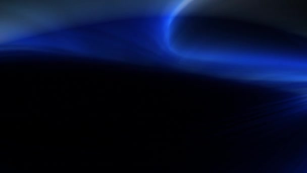 Abstrato Fundo Escuro Luz Azul — Vídeo de Stock