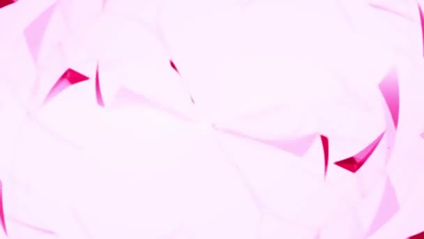 紫罗兰漩涡状的闭环收缩动画 — 图库视频影像