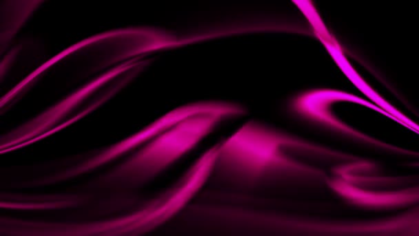 Fundo Escuro Listras Rosa Abstratas Brilhando Torno Animação — Vídeo de Stock