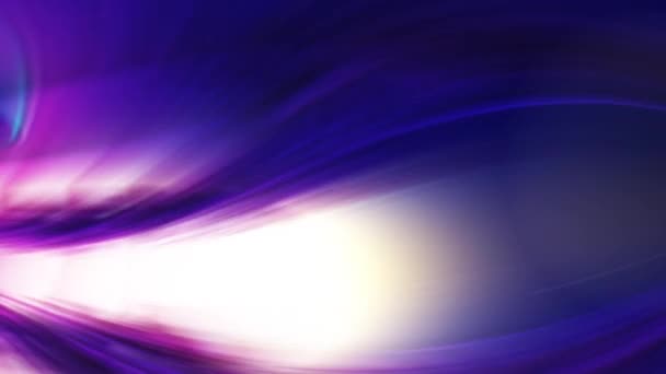 Filamentos Dinámicos Púrpura Azul Apertura Luz — Vídeo de stock